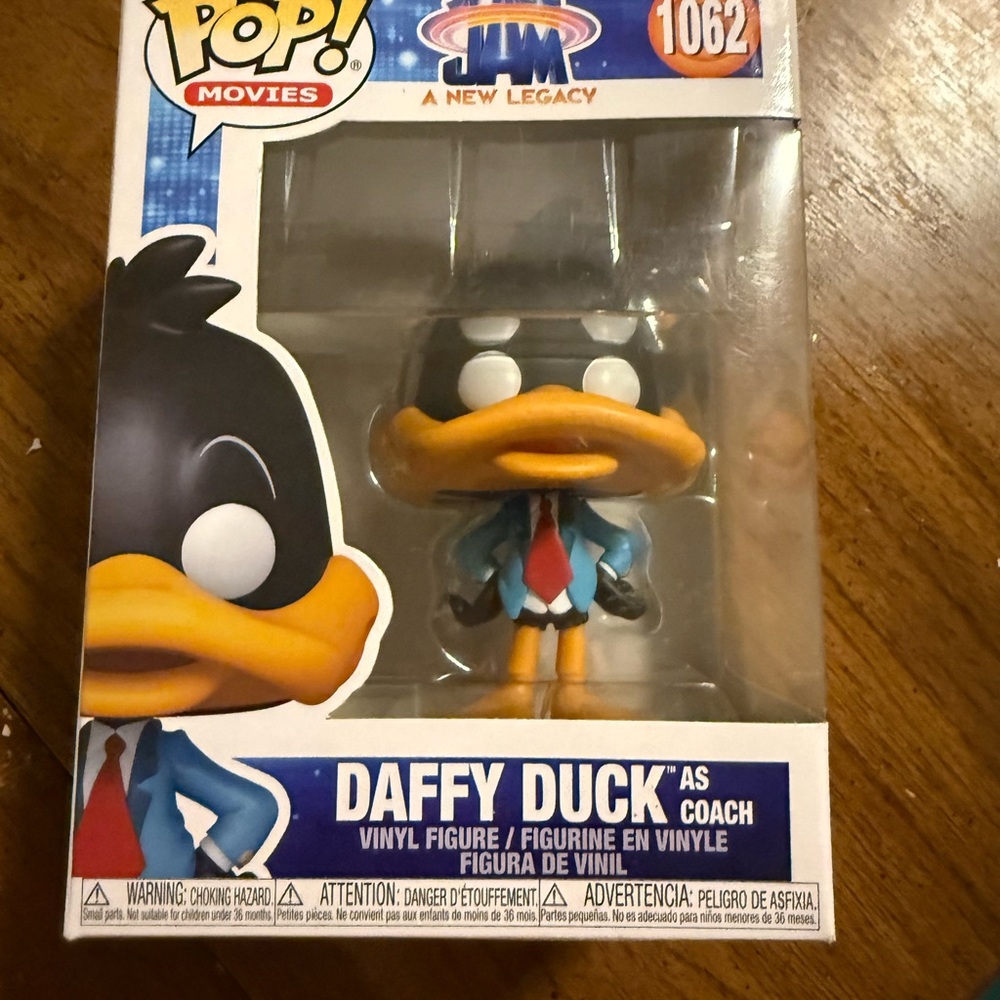 Funko Pop! Daffy Duck as Coach - Black and Blue
